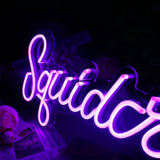 Squidnate Neon Sign