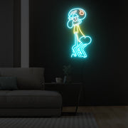 Squidward Tentacles Neon Sign Fashion Custom Neon Sign Lights Night Lamp Led Neon Sign Light For Home Party