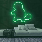 Squirtle Neon Sign