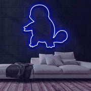 Squirtle Neon Sign