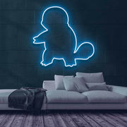 Squirtle Neon Sign