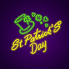 St Patricks Day Neon Sign