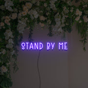 Stand By Me Neon Sign Lights Night Lamp Led Neon Sign Light For Home Party