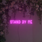 Stand By Me Neon Sign Lights Night Lamp Led Neon Sign Light For Home Party