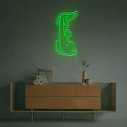 Standing Dachshund LED Neon Sign