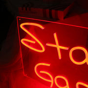 Stanleys Garage Neon Sign