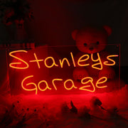 Stanleys Garage Neon Sign