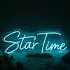 Star Time Blue Neon Sign