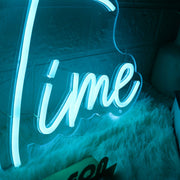 Star Time Blue Neon Sign