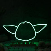 Star War Yoda Green Neon Sign