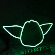 Star War Yoda Green Neon Sign