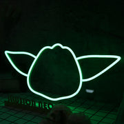 Star War Yoda Green Neon Sign