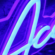 Started Like Ace Blue Neon Sign