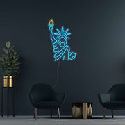 Statue of Liberty Neon Sign