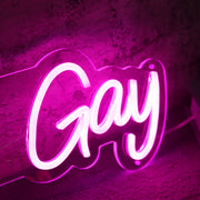 Stay Gay Pink Neon Sign