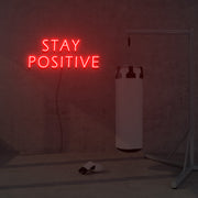 Stay Positive Neon Sign Lights Night Lamp Led Neon Sign Light For Home Party