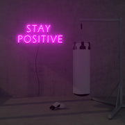 Stay Positive Neon Sign Lights Night Lamp Led Neon Sign Light For Home Party