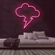 Storm Cloud Neon Sign