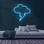 Storm Cloud Neon Sign