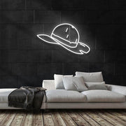 Straw Hat Pirate Neon Sign