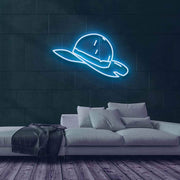 Straw Hat Pirate Neon Sign