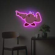 Strong Kirby LED Neon Acrylic Artwork