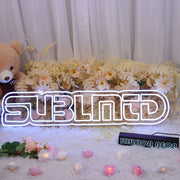 Sublmed Neon Sign