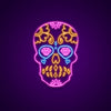 Sugar Skull Neon Sign