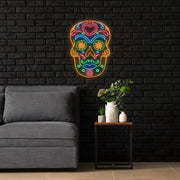 Sugar Skull Neon Sign