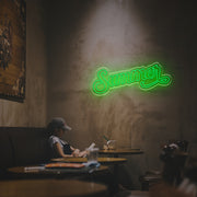 Summer For Indoor Space LED Neon Sign