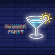 Summer Party Neon Sign