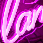 Summer Slam Purple Neon Sign