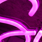 Summer Slam Purple Neon Sign