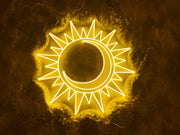 Sun Moon Neon Sign