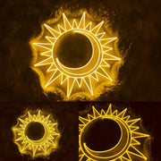 Sun Moon Neon Sign