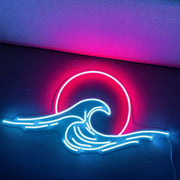 Sun Wave Neon Sign