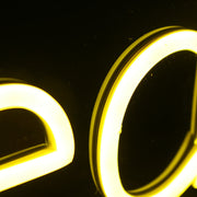 Sun bed Yellow Neon Sign