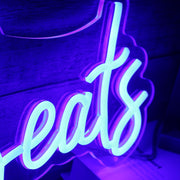 Sunie Beats Blue Neon Sign