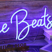 Sunie Beats Blue Neon Sign