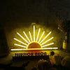 Sunrise Yellow Custom Neon Sign