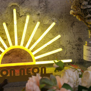 Sunrise Yellow Custom Neon Sign