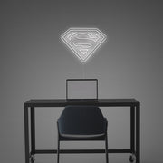 Superman Logo LED Neon Sign