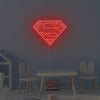 Superman Logo Neon Sign