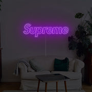 Supreme Neon Sign