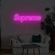 Supreme Neon Sign