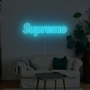 Supreme Neon Sign