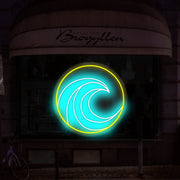 Surfin Barrels Neon Sign