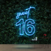 Sweet 16 Birthday Neon Sign