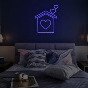 Sweet Hearts Home Neon Sign