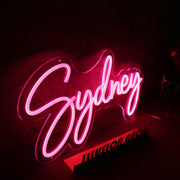 Sydney Red LED Neon Sign